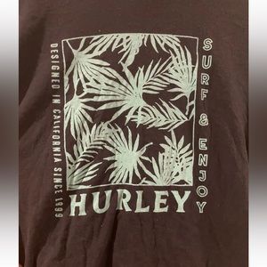 Men's Hurley Graphic  Black T-Shirt Large